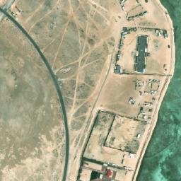 Satellite imagery of Ra’s Umm Ḩaşāh, QA