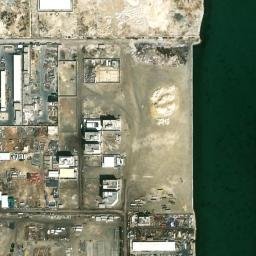 Satellite imagery of Ra’s Zuwayyid, BH