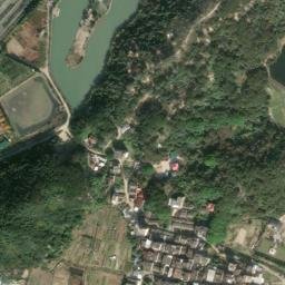 Satellite imagery of Guwei Shan, CN