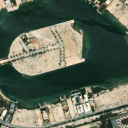Satellite imagery of Ra’s al Qurayyah, SA