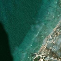Satellite imagery of Ra’s Abū al Mawj, BH