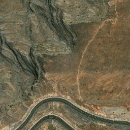 Satellite imagery of Jabal Maqatail, AE