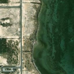 Satellite imagery of Ra’s al Qurayn, BH