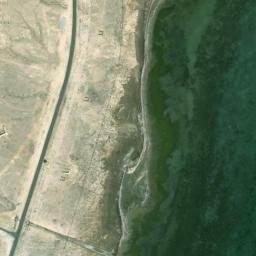 Satellite imagery of Ra’s al Qurayn, BH