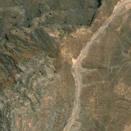 Satellite imagery of Jabal Raḩabah, AE