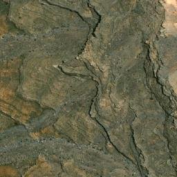 Satellite imagery of Jabal Sāl, AE