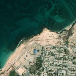 Satellite imagery of Jabal Ḩalwá, AE