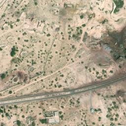 Satellite imagery of Jabal Ḩalwá, AE