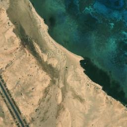 Satellite imagery of Ra’s Abū ‘Uwayḑ, EG
