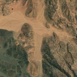 Satellite imagery of Jabal Ḩumrāt Ghannām, EG