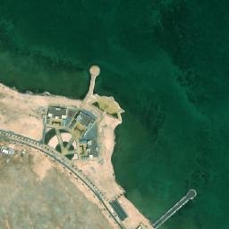 Satellite imagery of Ra’s Umm Ḩīsh, QA
