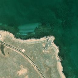 Satellite imagery of Ra’s Umm Ḩīsh, QA