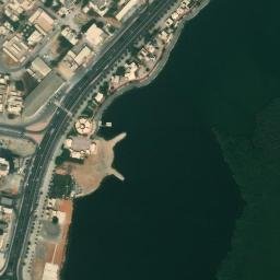 Satellite imagery of Bū Shaqq, AE