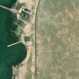 Satellite imagery of Ra’s Umm Ḩaysh, QA