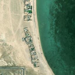 Satellite imagery of Ra’s Abū aţ Ţa‘ām, QA