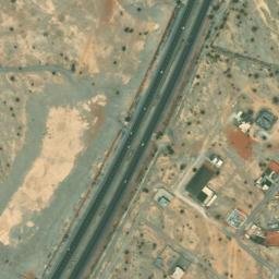 Satellite imagery of Qarn Ḩarf, AE
