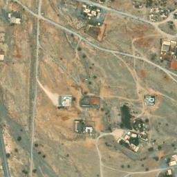 Satellite imagery of Qarn Ḩarf, AE