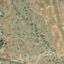 Satellite imagery of Qarn Ḩarf, AE