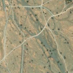 Satellite imagery of Qarn Ḩarf, AE