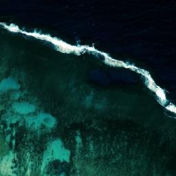 Satellite imagery of Ra’s Ţurunbī, EG