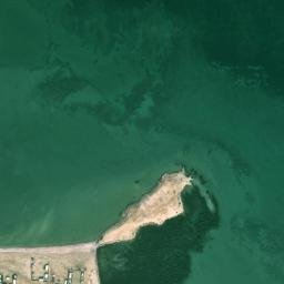 Satellite imagery of Ra’s al Qaşāşīr, QA