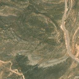 Satellite imagery of Jabal Harf, AE