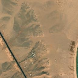 Satellite imagery of Ra’s Ţurunbī, EG