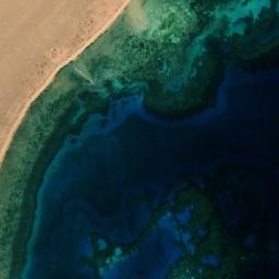 Satellite imagery of Ra’s Ţurunbī, EG