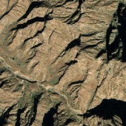 Satellite imagery of Jabal al Kubūs, AE
