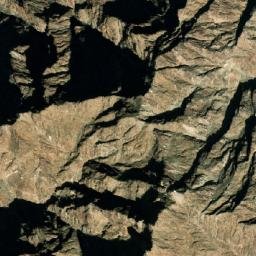 Satellite imagery of Jabal al Kubūs, AE