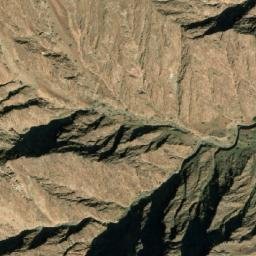 Satellite imagery of Jabal Ḩaqāmah, AE