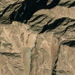Satellite imagery of Jabal Ḩaqāmah, AE