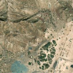 Satellite imagery of Jabal Ḑadnā, AE