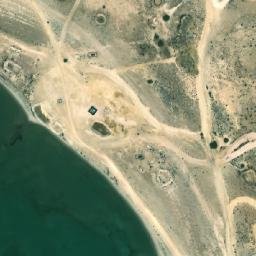 Satellite imagery of Ra’s al Ghārīyah, QA