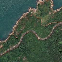 Satellite imagery of Kwymony Point, CN
