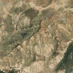 Satellite imagery of Jabal Sāţif, AE
