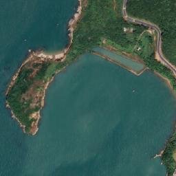 Satellite imagery of Kwymony Point, CN