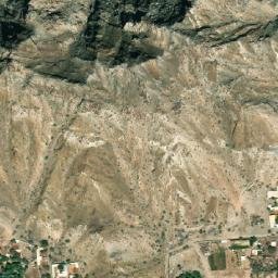 Satellite imagery of Jabal al Mīnāb, AE