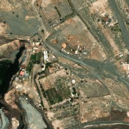 Satellite imagery of Jabal al Ḩuşayn, AE