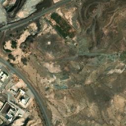 Satellite imagery of Jabal al Ḩuşayn, AE