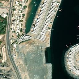 Satellite imagery of Jabal aḑ Ḑayt, AE