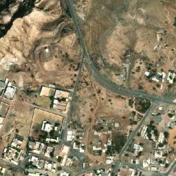 Satellite imagery of Jabal al Ḩuşayn, AE