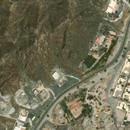 Satellite imagery of Jabal Shemah, AE