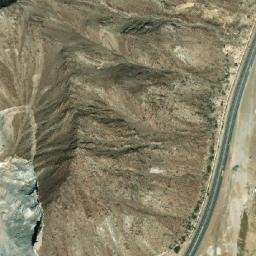 Satellite imagery of Jabal al Ḩabīl, AE