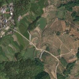 Satellite imagery of Huoyan Shan, CN