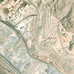 Satellite imagery of Jabal al Qumr al Janūbī, AE
