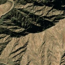 Satellite imagery of Jabal aḑ Ḑāhir, AE