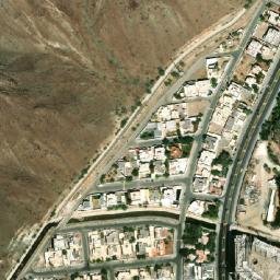 Satellite imagery of Jabal Ḑaw’, AE