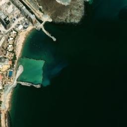 Satellite imagery of Jabal Ḑaw’, AE