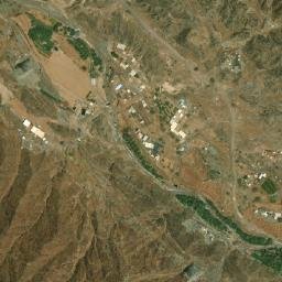 Satellite imagery of Jabal Janūbī, AE